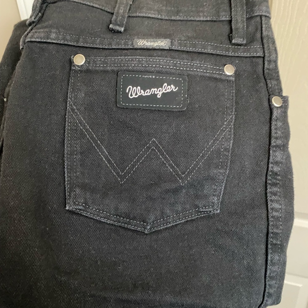 Wrangler Black Denim Jeans